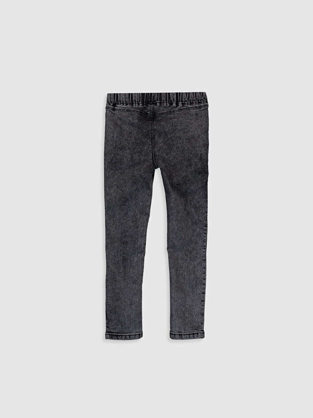 Mavi Beli Lastikli Super Skinny Fit Kız Çocuk Jean Pantolon-1