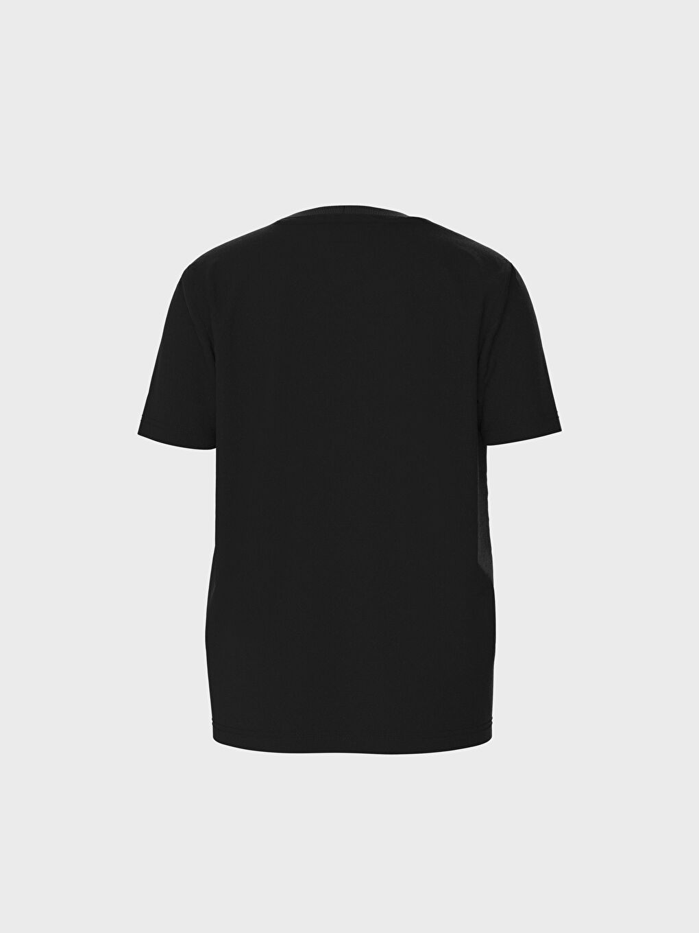 Antrasit Bisiklet Yaka Kısa Kollu Erkek Çocuk Tişört-1