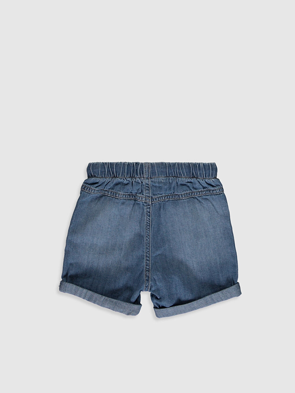 İndigo Regular Fit Basic Erkek Bebek Jean Şort-1