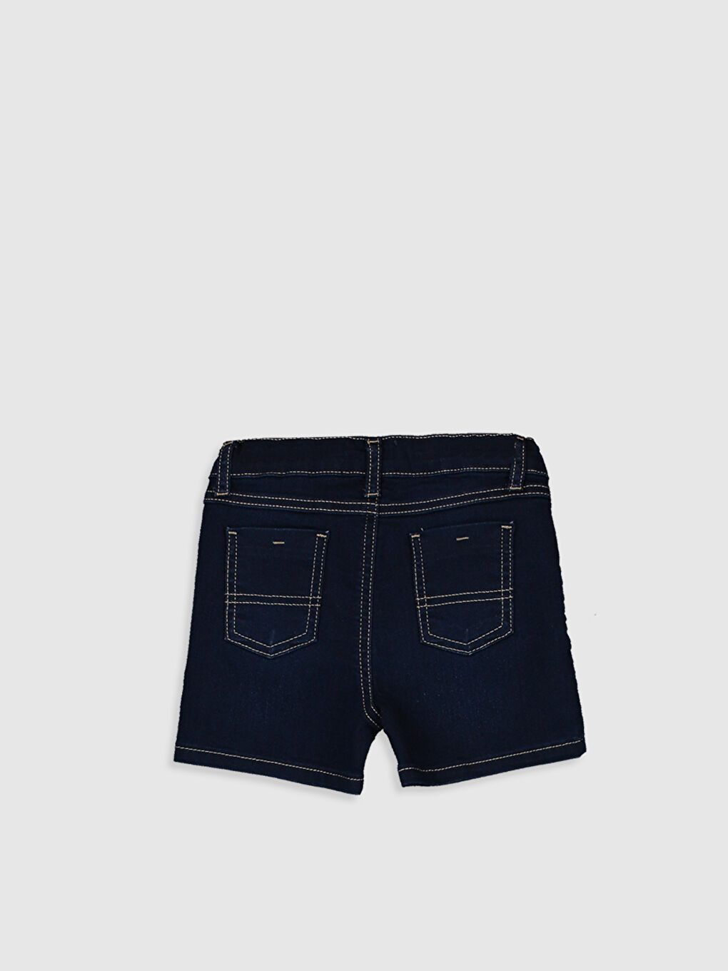 Regular Fit Baby Boy Jean Shorts-1