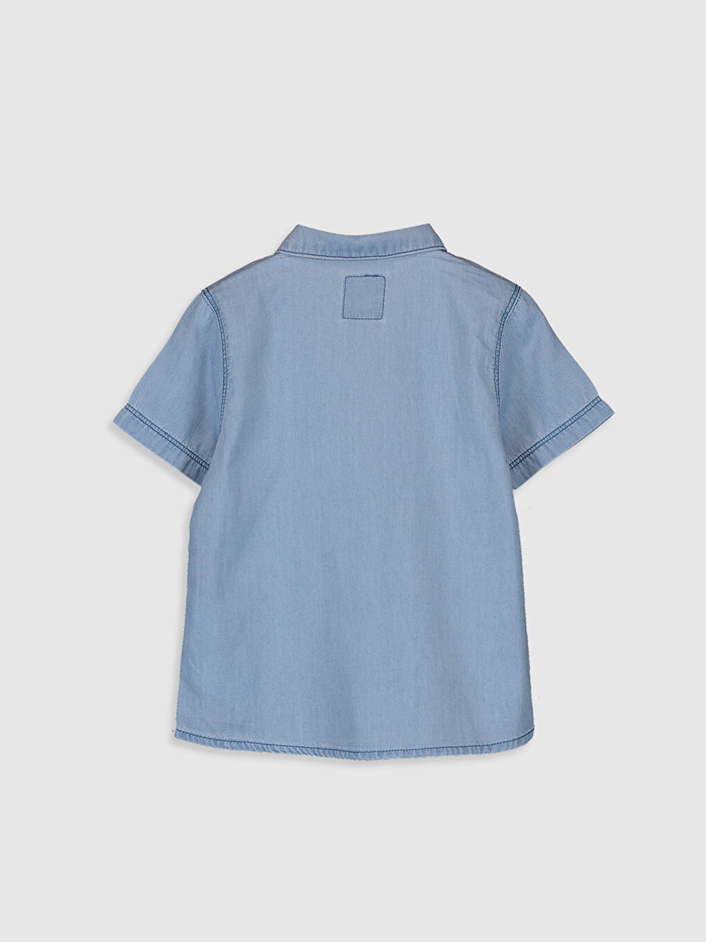 Orta İndigo Rodeo Gömlek-2