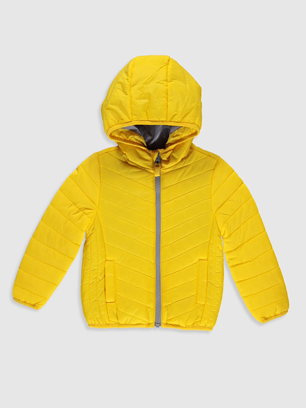 Βρεφικό Παλτό Με Κουκούλα Και Μακρυμάνικο Απλό