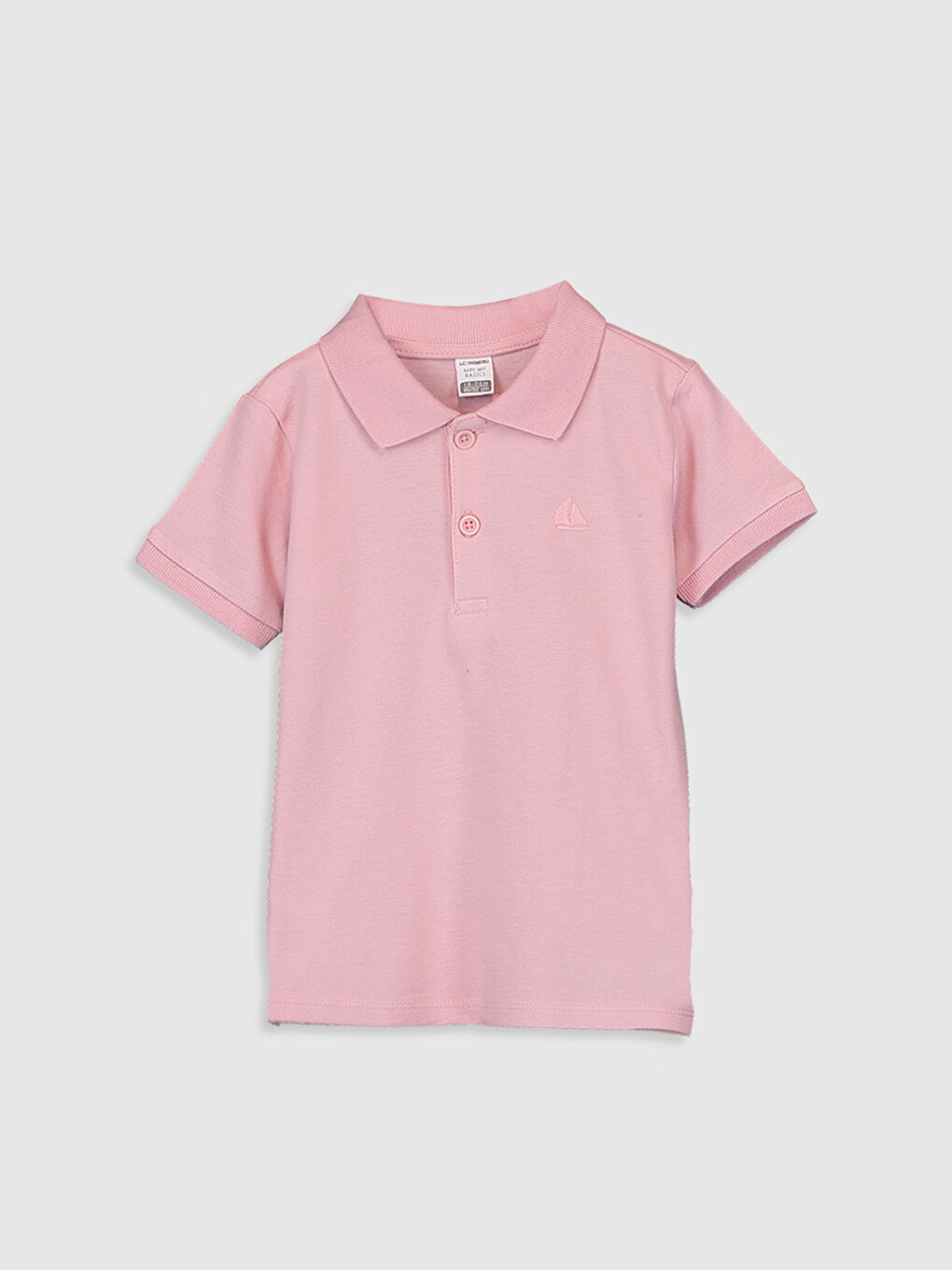 T-Shirt Basique À Col Polo Pour Bébé Garçon