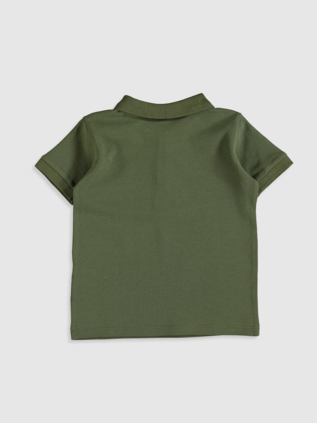 T-Shirt Basique À Col Polo Pour Bébé Garçon-1
