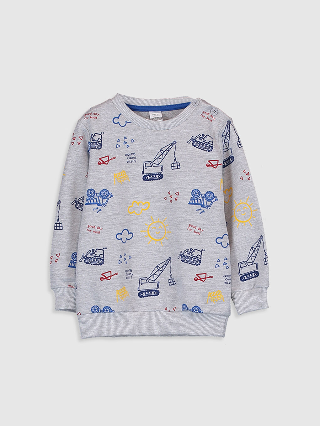 Малыши мальчики Синий Свитшот