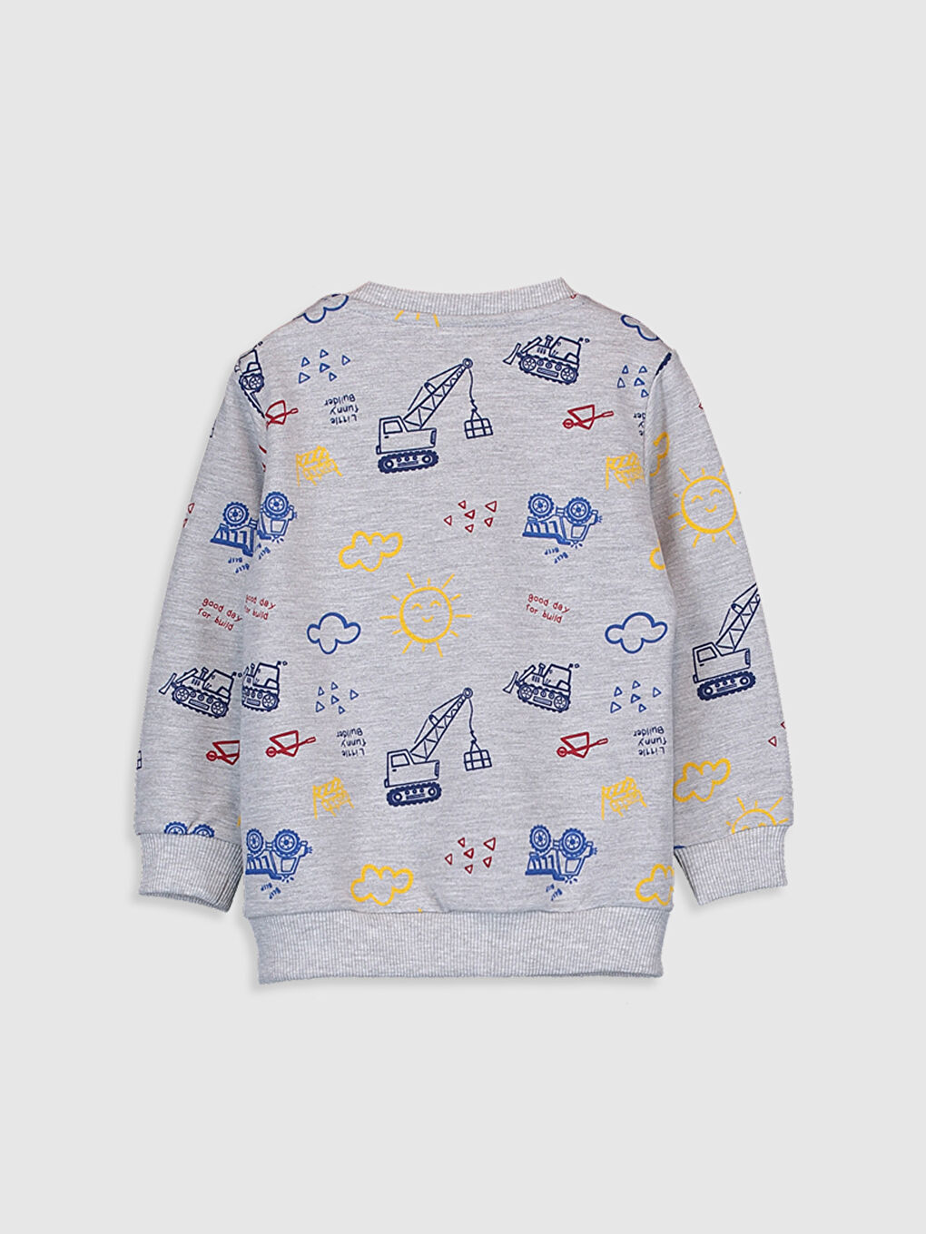 Малыши мальчики Синий Свитшот-1