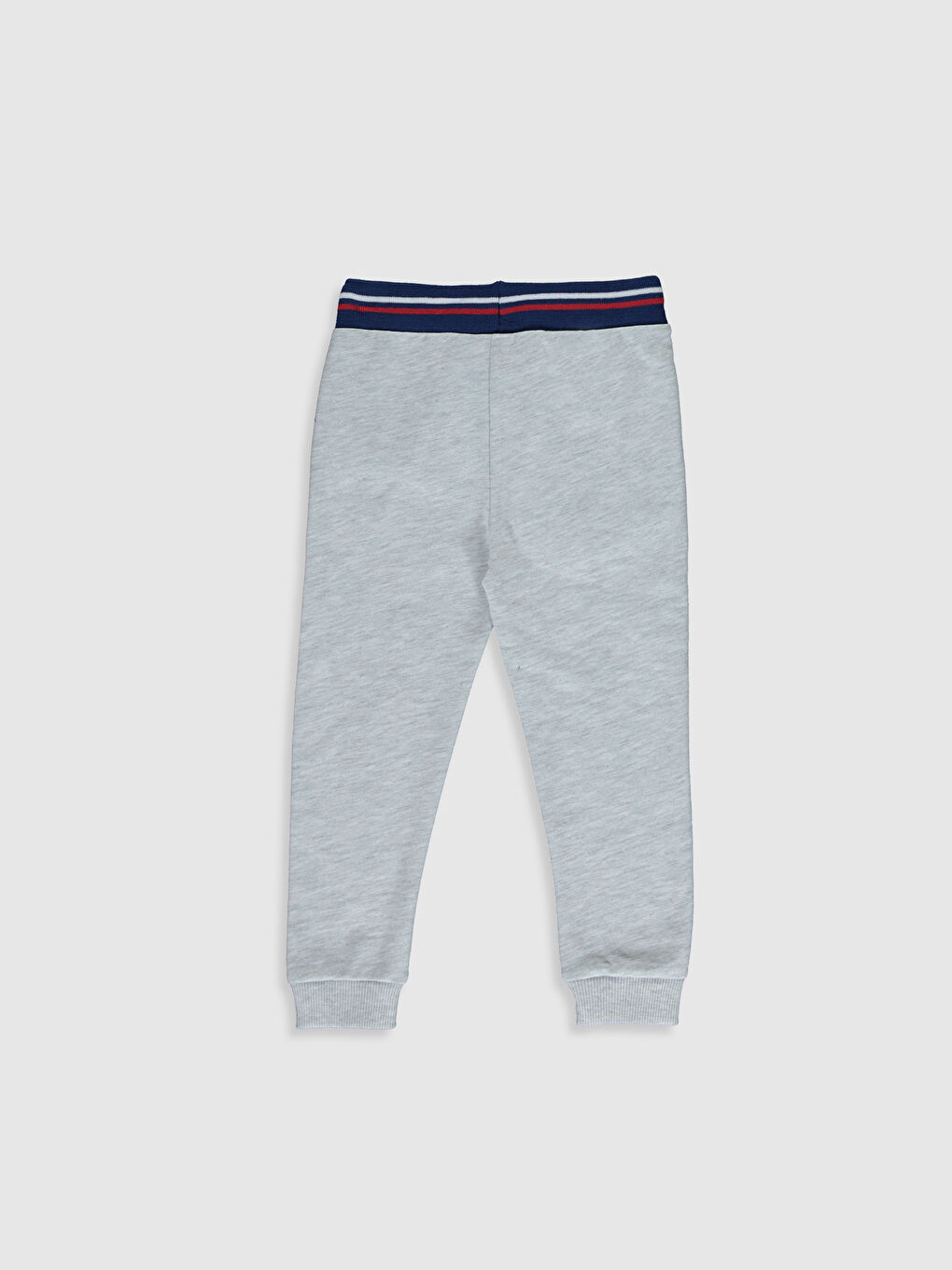 Bej Beli Lastikli Basic Erkek Bebek Jogger Eşofman Altı-1