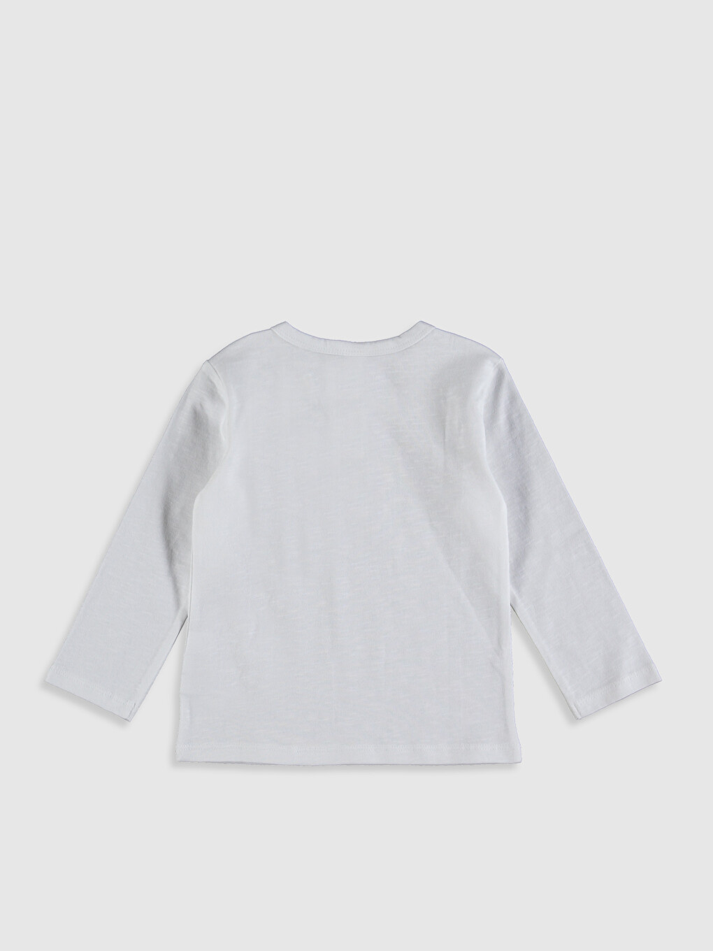 Djalë Foshnje E Bardhe T-shirt-1