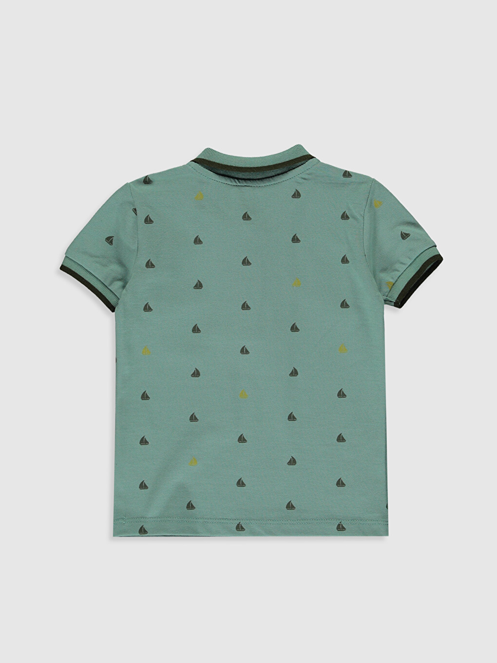 Djalë Foshnje Ngjyre Kaki T-shirt-1