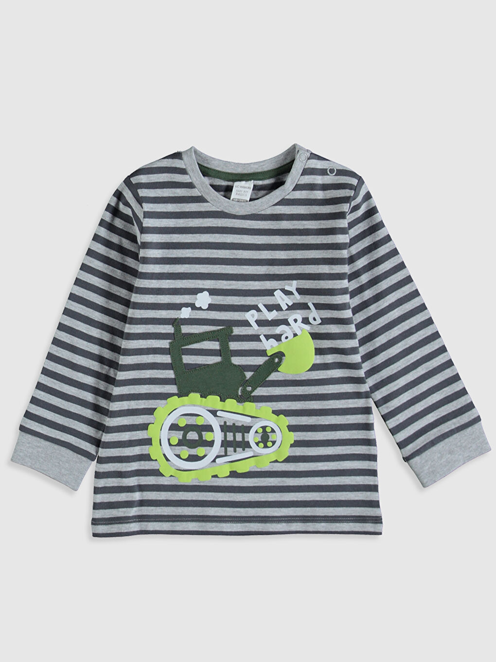 Crew Neck Long Sleeve Baby Boys' T-Shirt