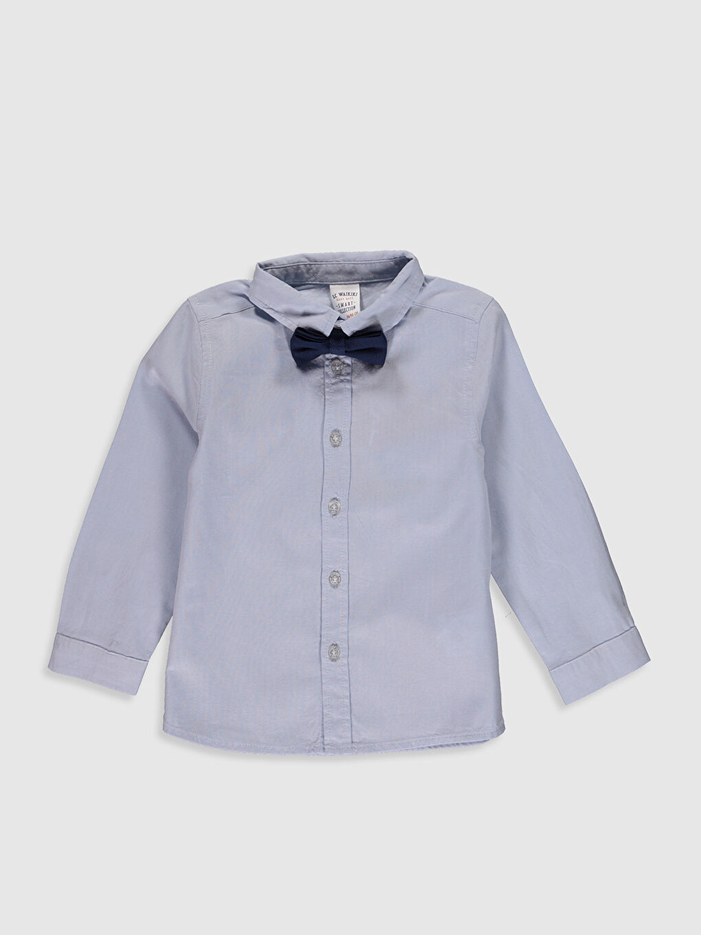 Mavi Uzun Kollu Erkek Bebek Takım-2