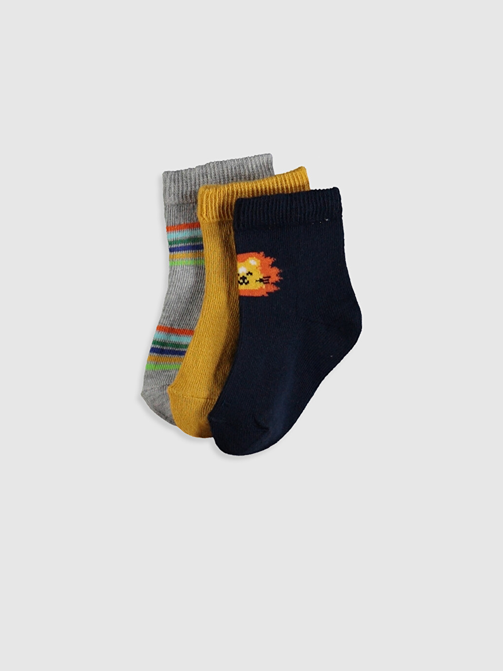 Baby Boy Yellow Ankle Socks