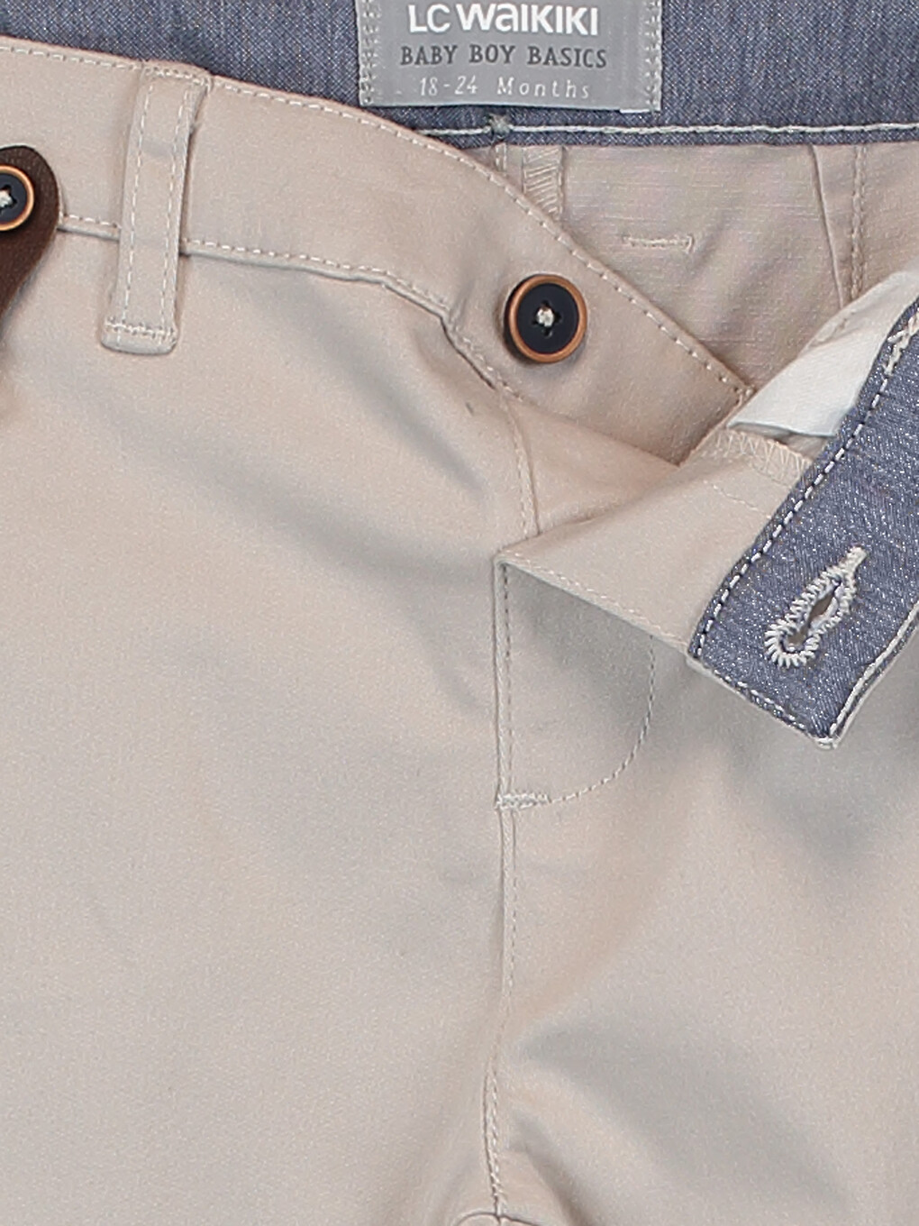 Baby Boy Beige Trousers-3