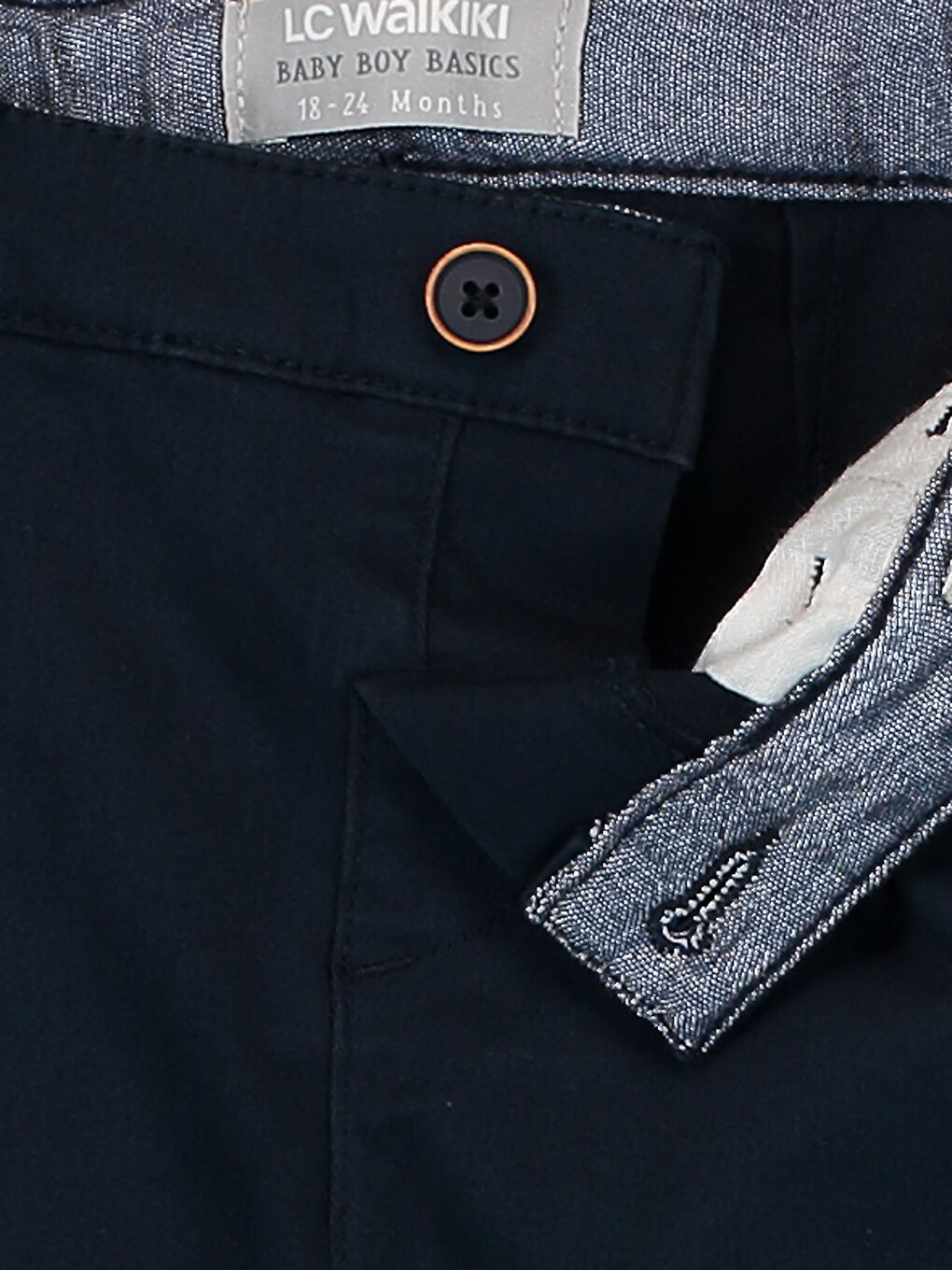 Малыши мальчики Синий Брюки-2