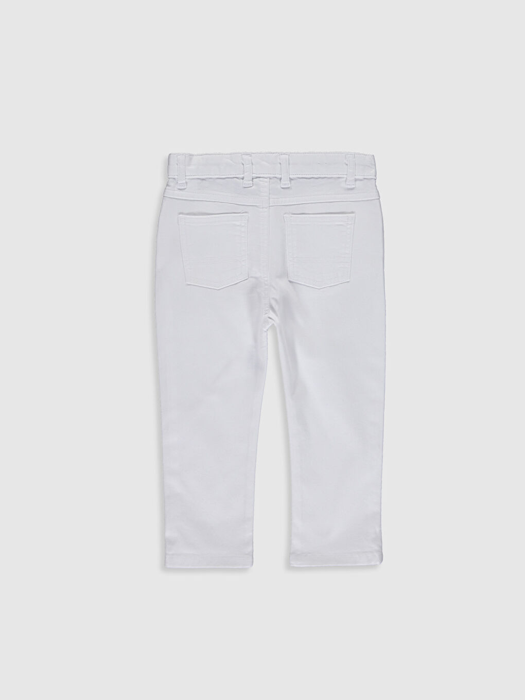 Pantalon BLANC Bébé garçon -1