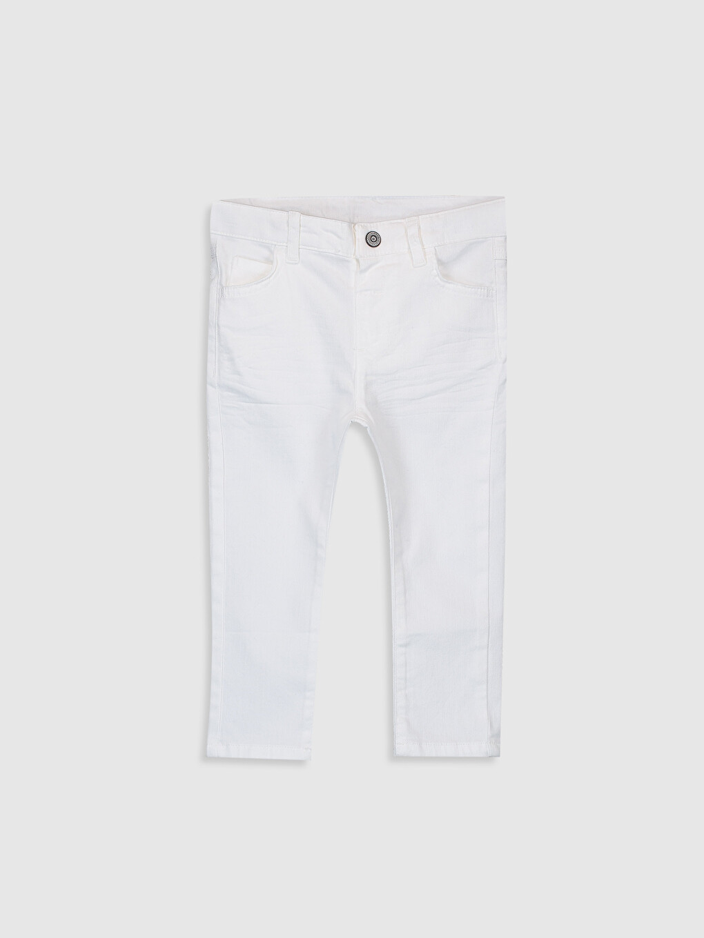 Pantalon Blanc Bebe Garcon