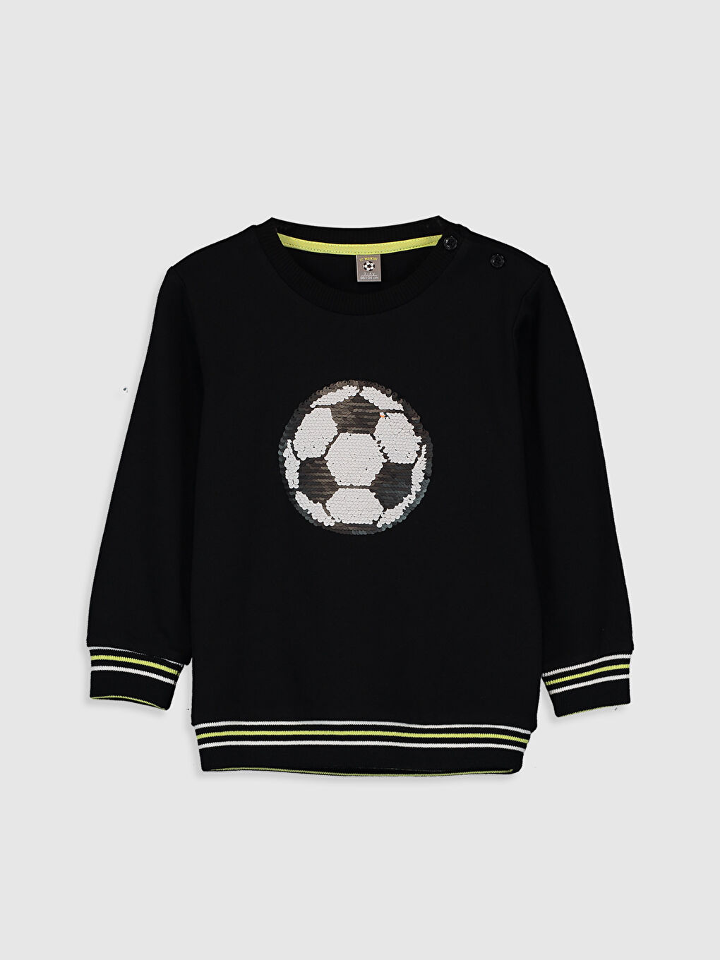 Свитшот с круглым вырезом и длинным рукавом для малышей мальчиков