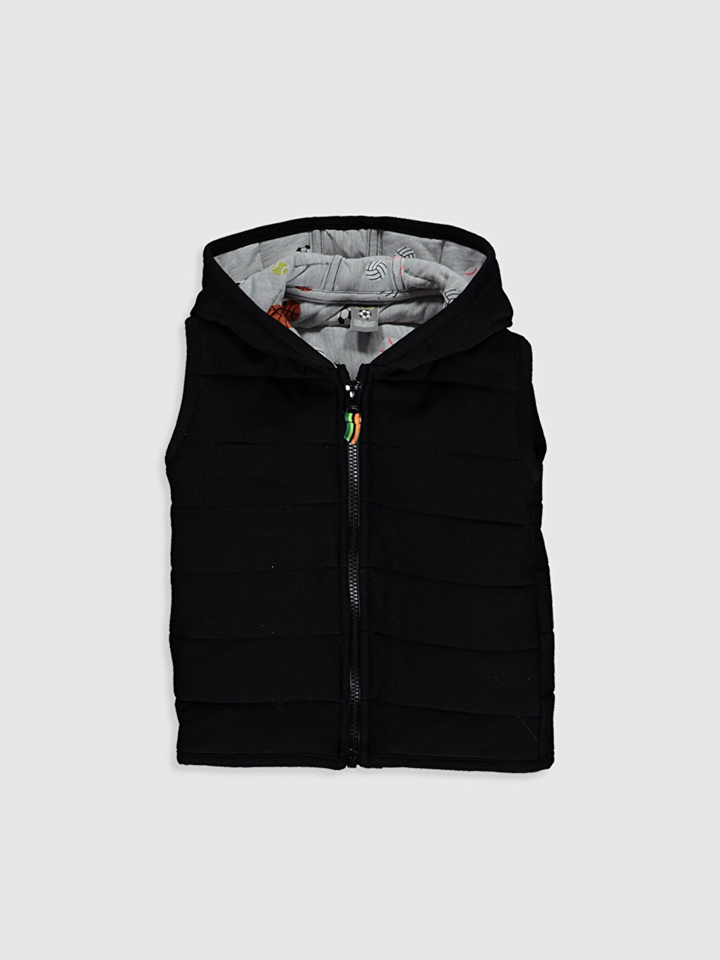 Hooded Baby Boy Vest