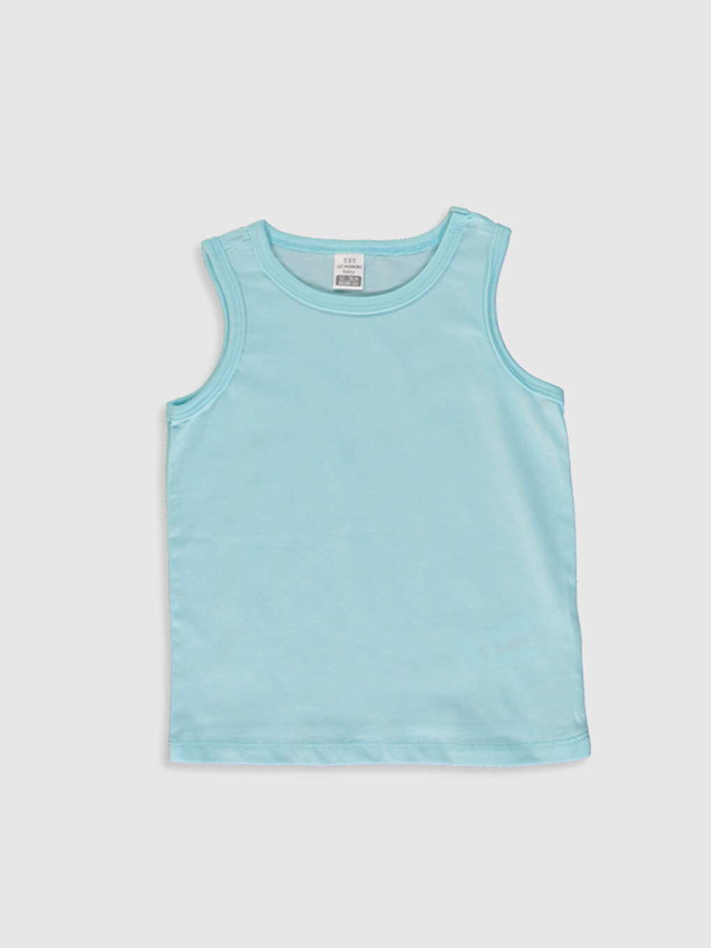 Débardeur Sans Manches en Coton pour Garçon Bébé Col Rond 2 Pièces-2