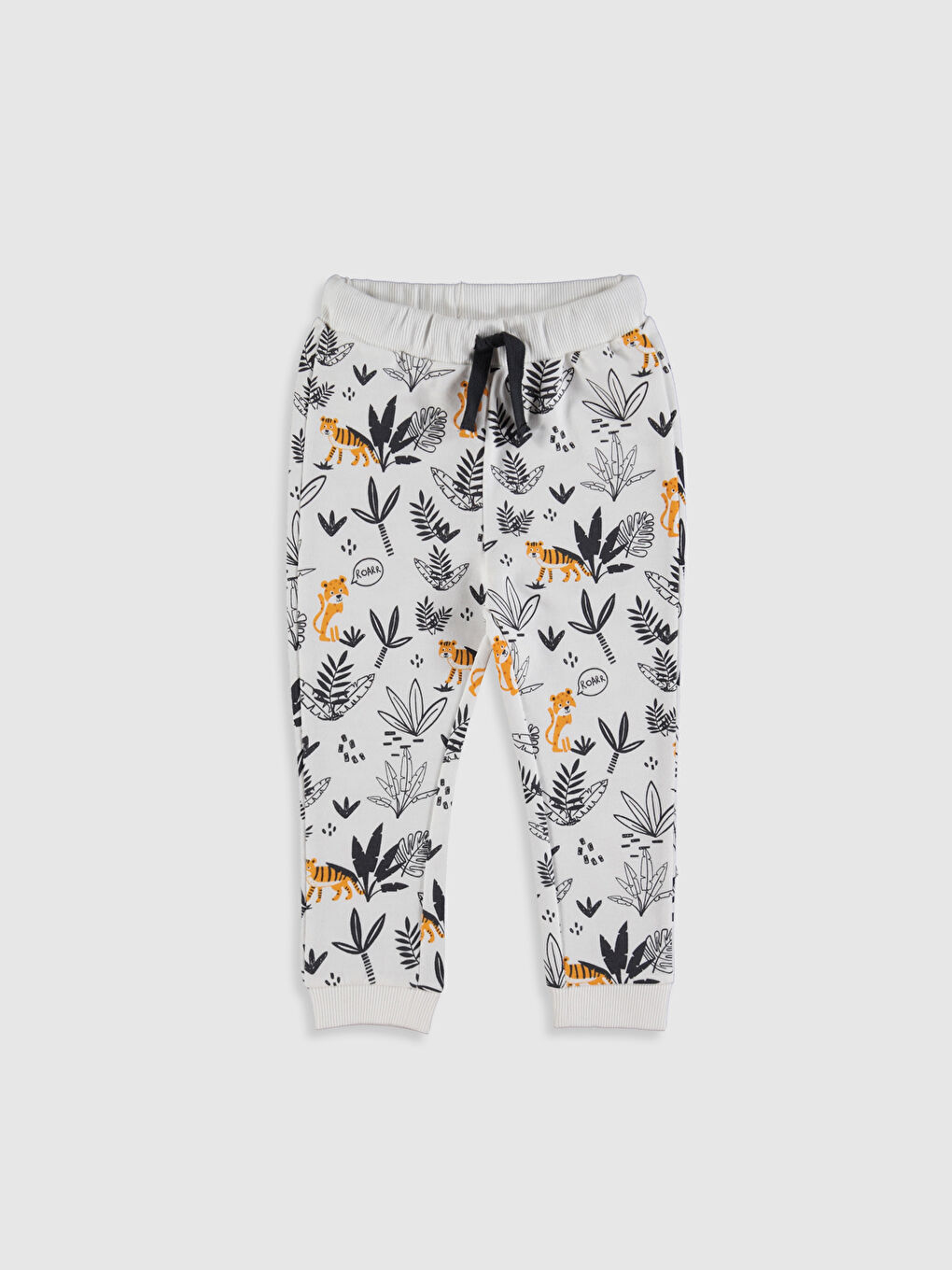 Antrasit Uzun Kollu Erkek Bebek Takım-3