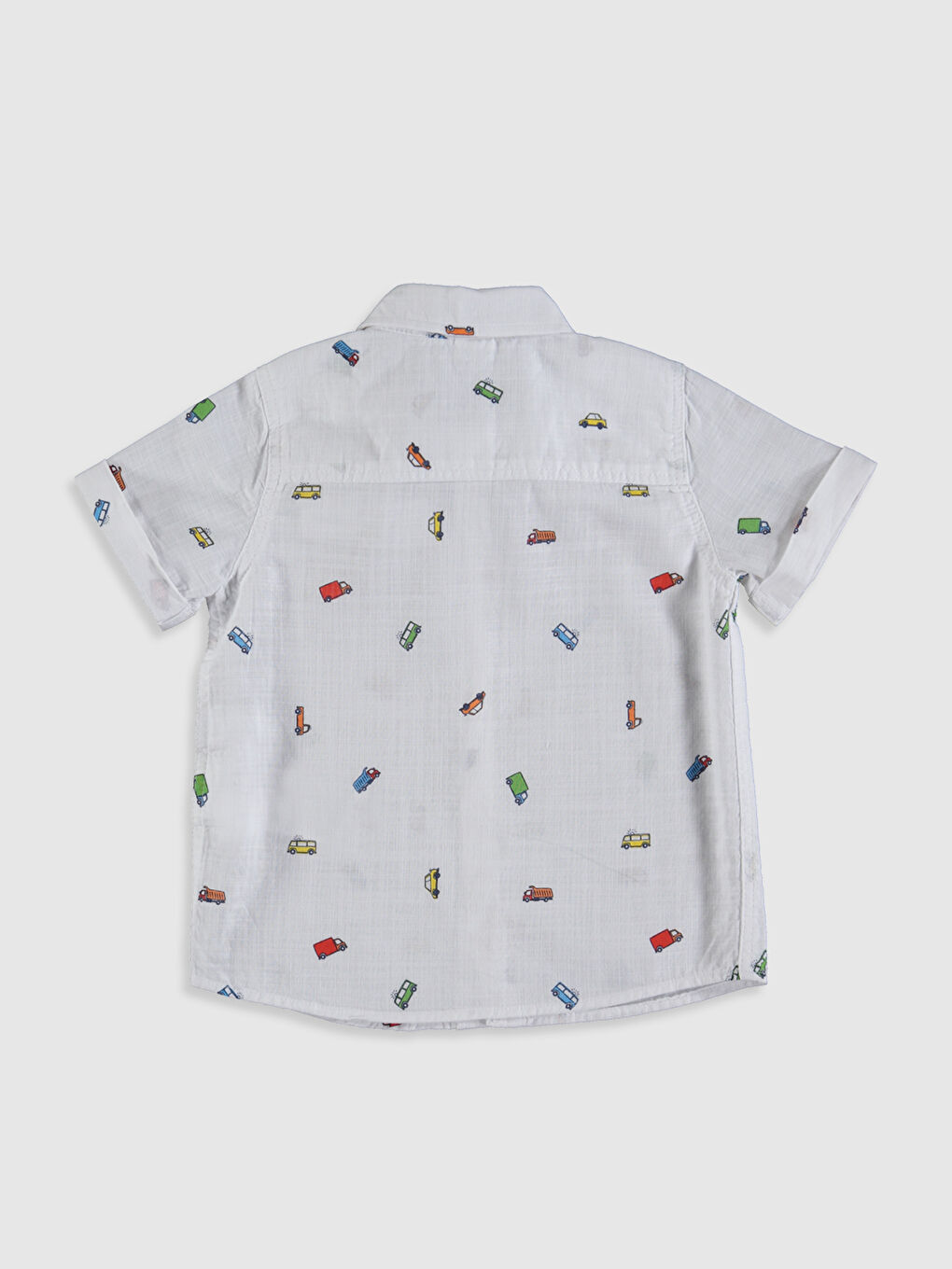 قميص للأولاد الرضع بأكمام قصيرة-1