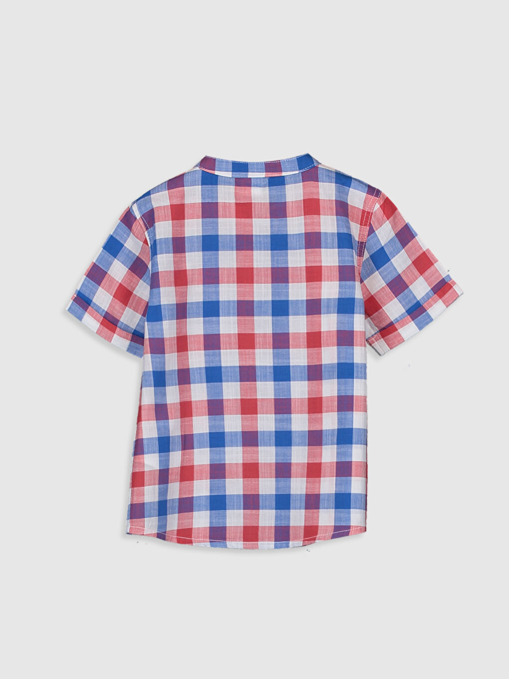 قميص أحمر طفل صغير-1