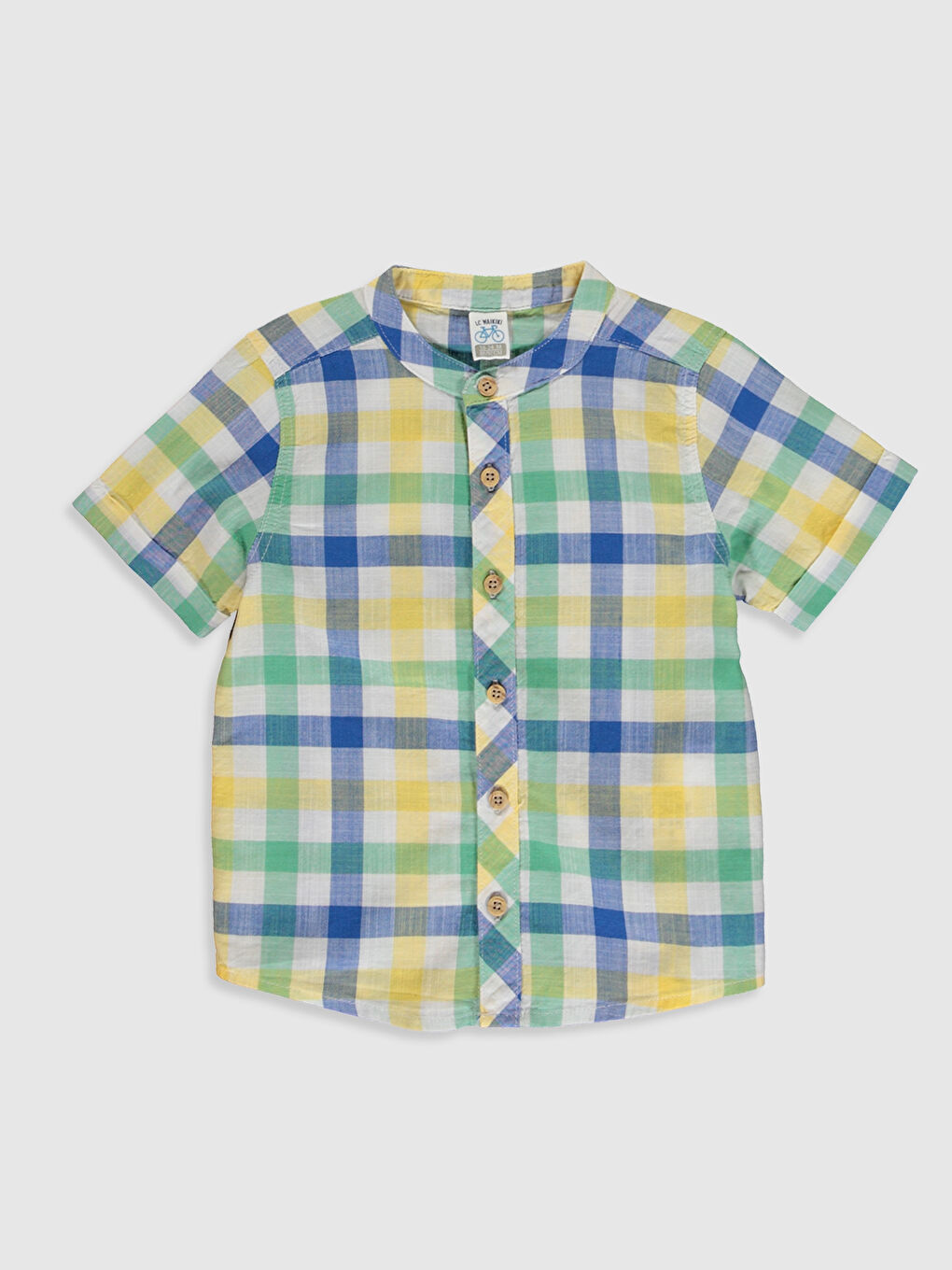 Sarı Ekoseli Gömlek