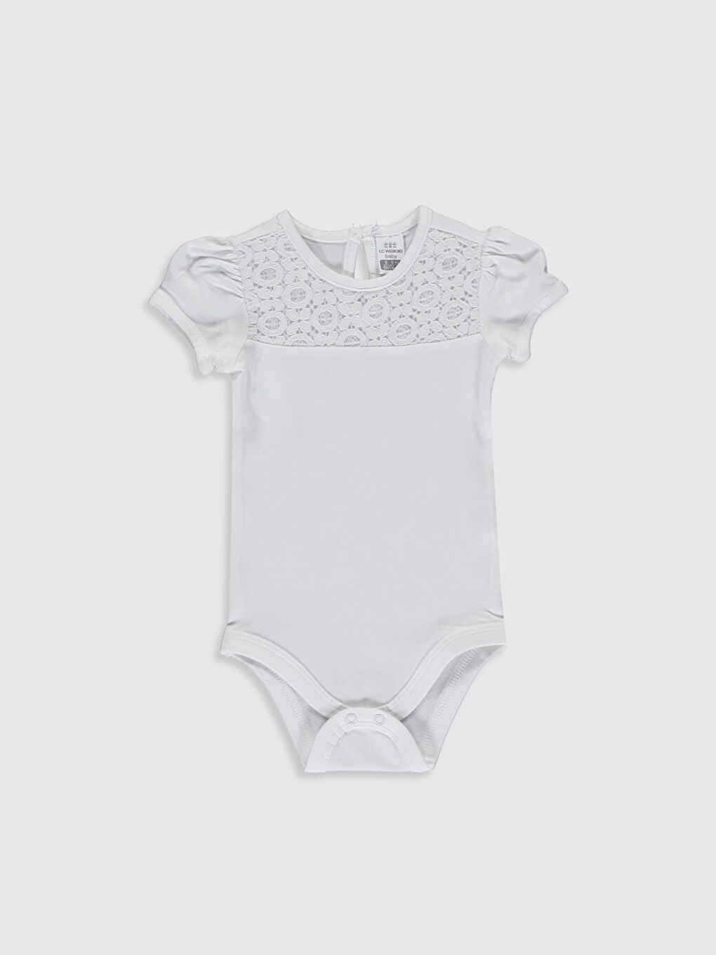 Long Sleeved Baby Girl Press Stud Press Stud Body