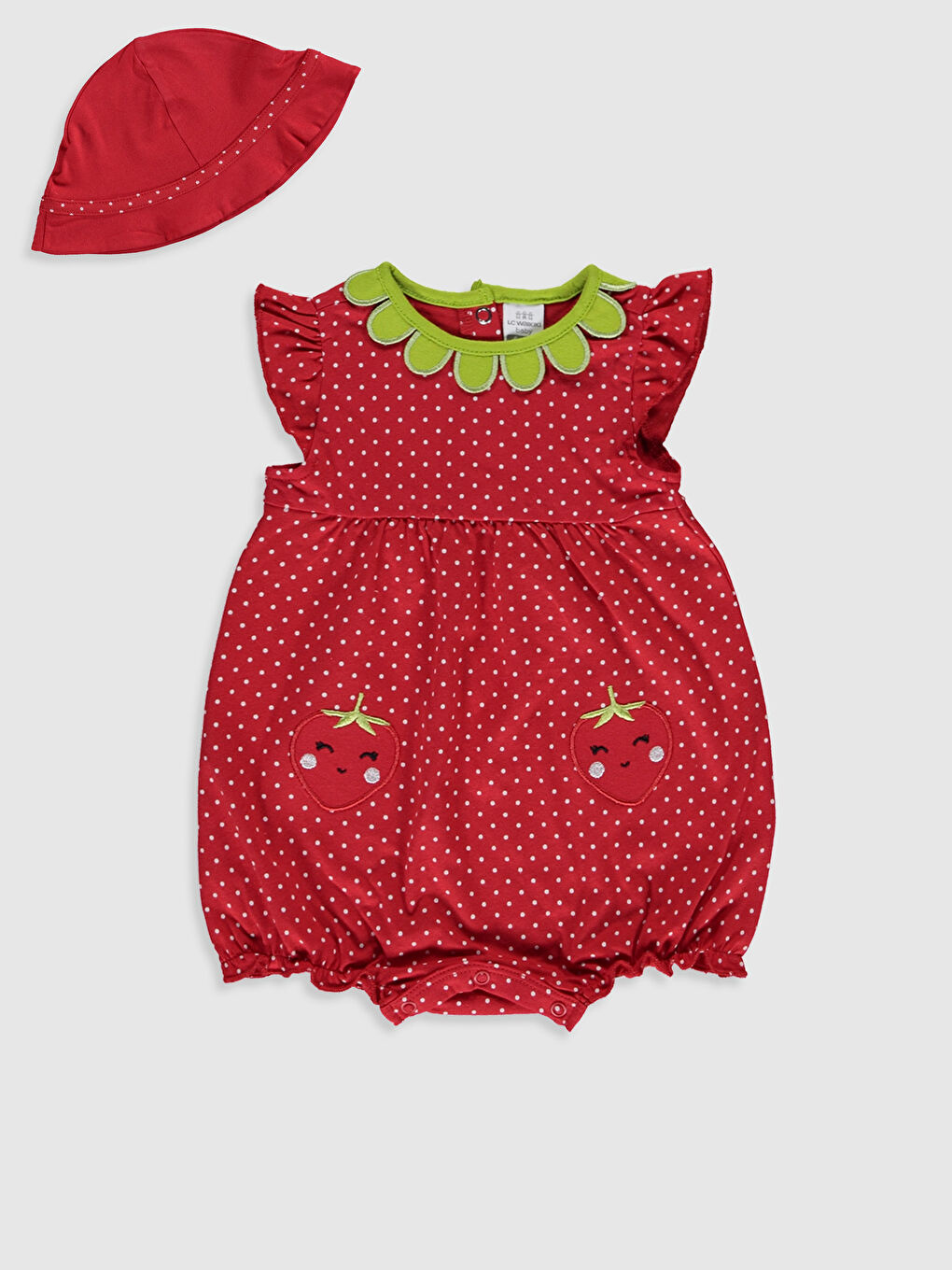 Комбінезони для дівчаток з круглим вирізом горловини