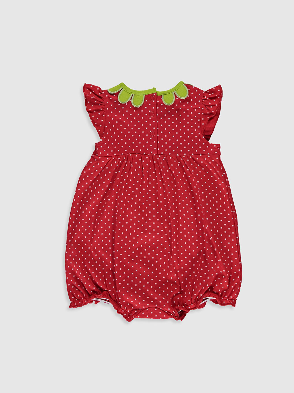 Комбінезони для дівчаток з круглим вирізом горловини-1