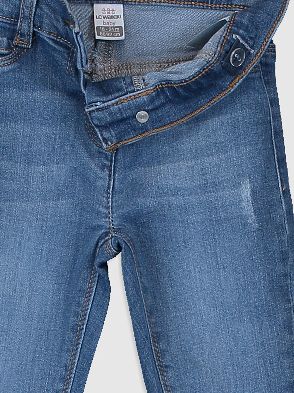 İndigo Kız Bebek Jean Pantolon-6