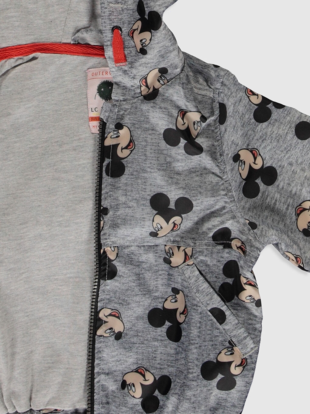 Siyah Kapüşonlu Uzun Kollu Erkek Bebek Mont-2