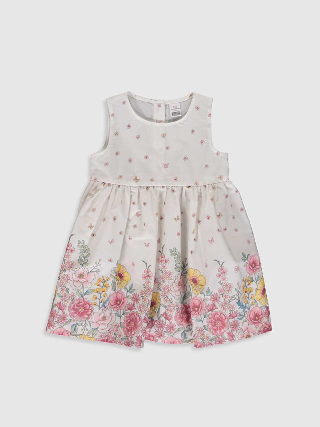 Robe en Popeline Imprimée pour Bébé Fille