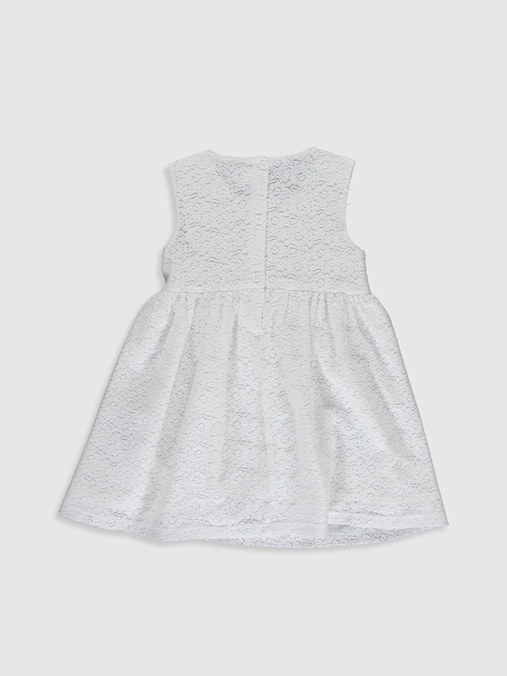 LCW baby Crew Neck Baby Girls' Dress -0S2587Z1-E5X - LC Waikiki