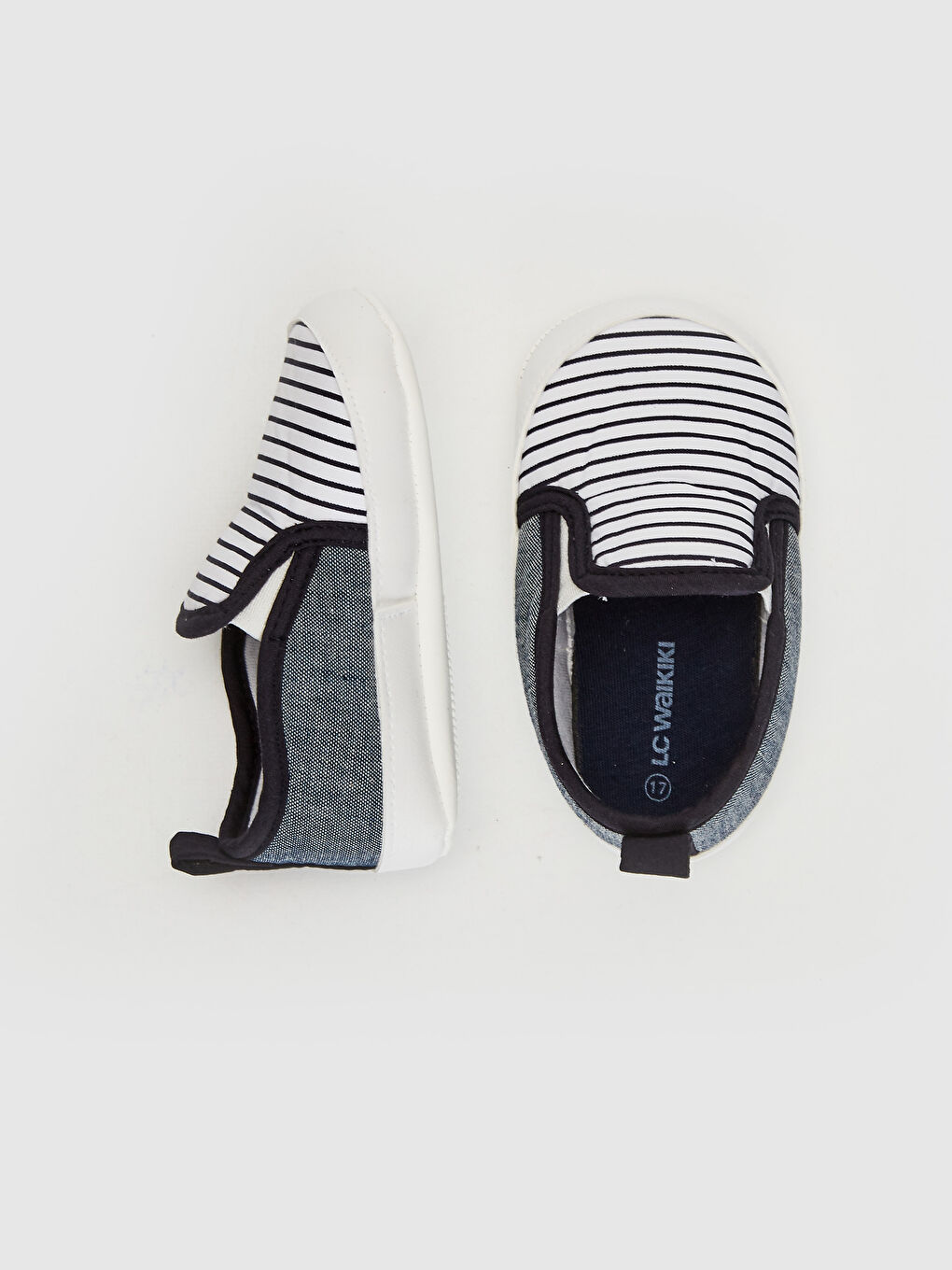 Lacivert Erkek Bebek Yürüme Öncesi Ev Ayakkabısı-1