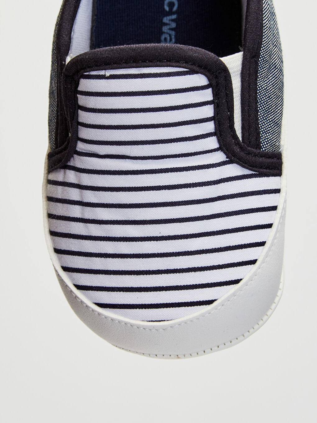 Lacivert Erkek Bebek Yürüme Öncesi Ev Ayakkabısı-4