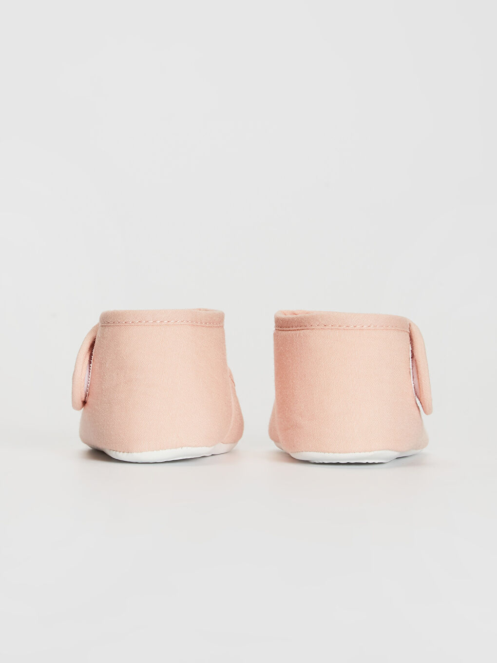 Pembe Nakışlı Cırt Cırtlı Kız Bebek Yürüme Öncesi Ayakkabı-4