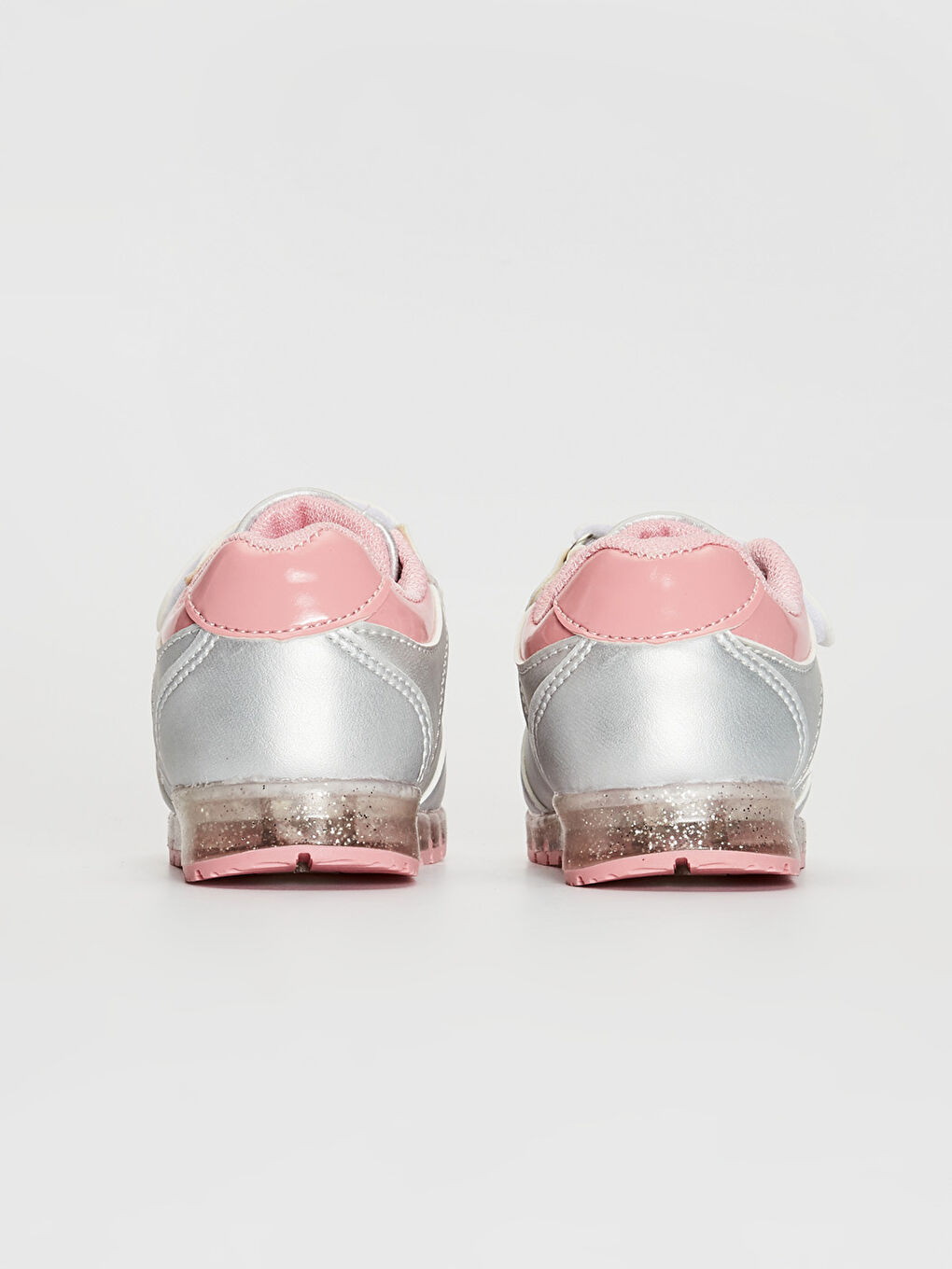 Gri Kız Bebek Işıklı Sneaker-3