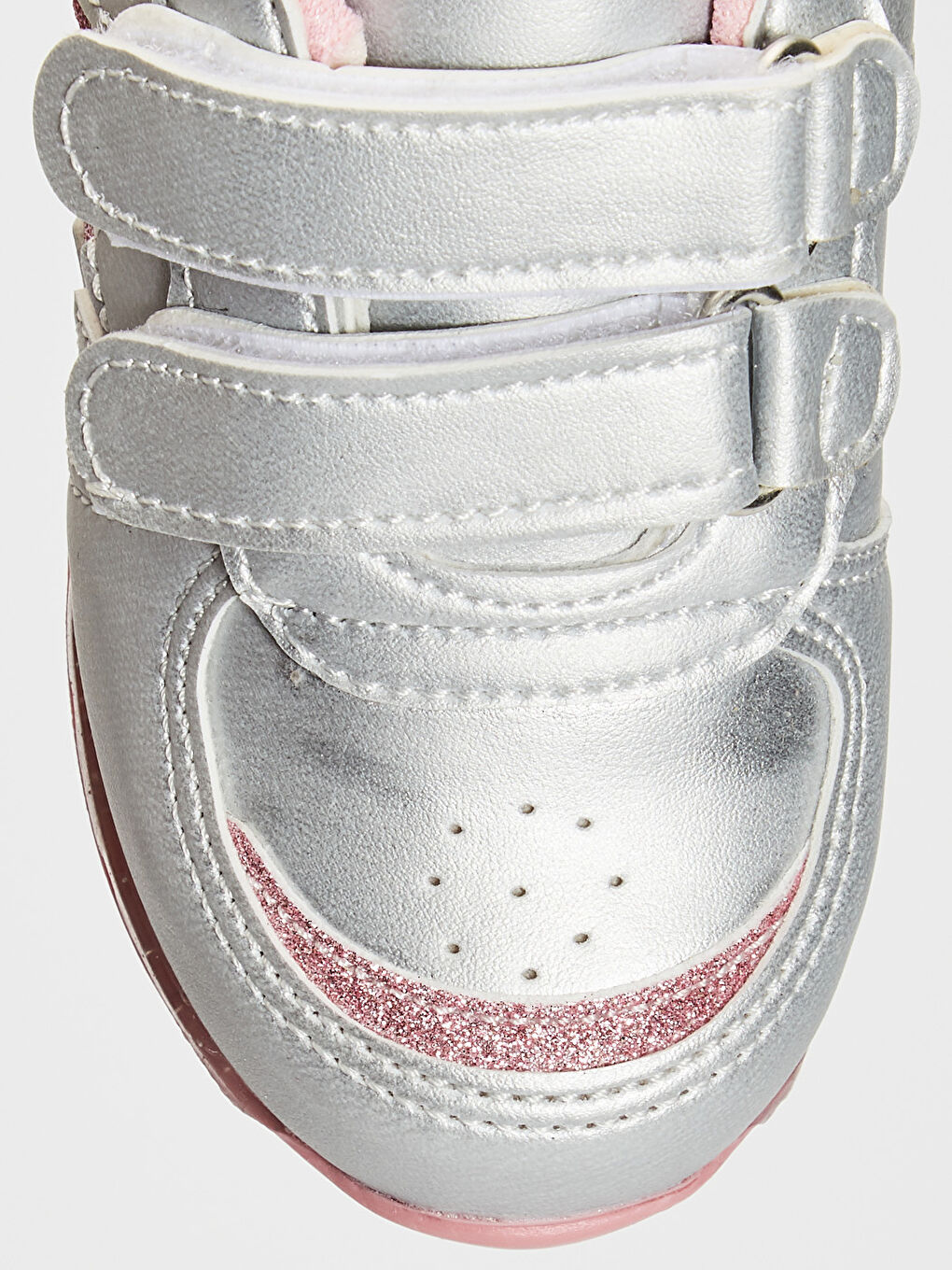 Gri Kız Bebek Işıklı Sneaker-4