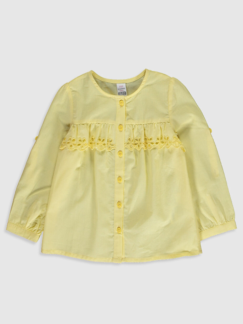 Chemise JAUNE Bébé Fille