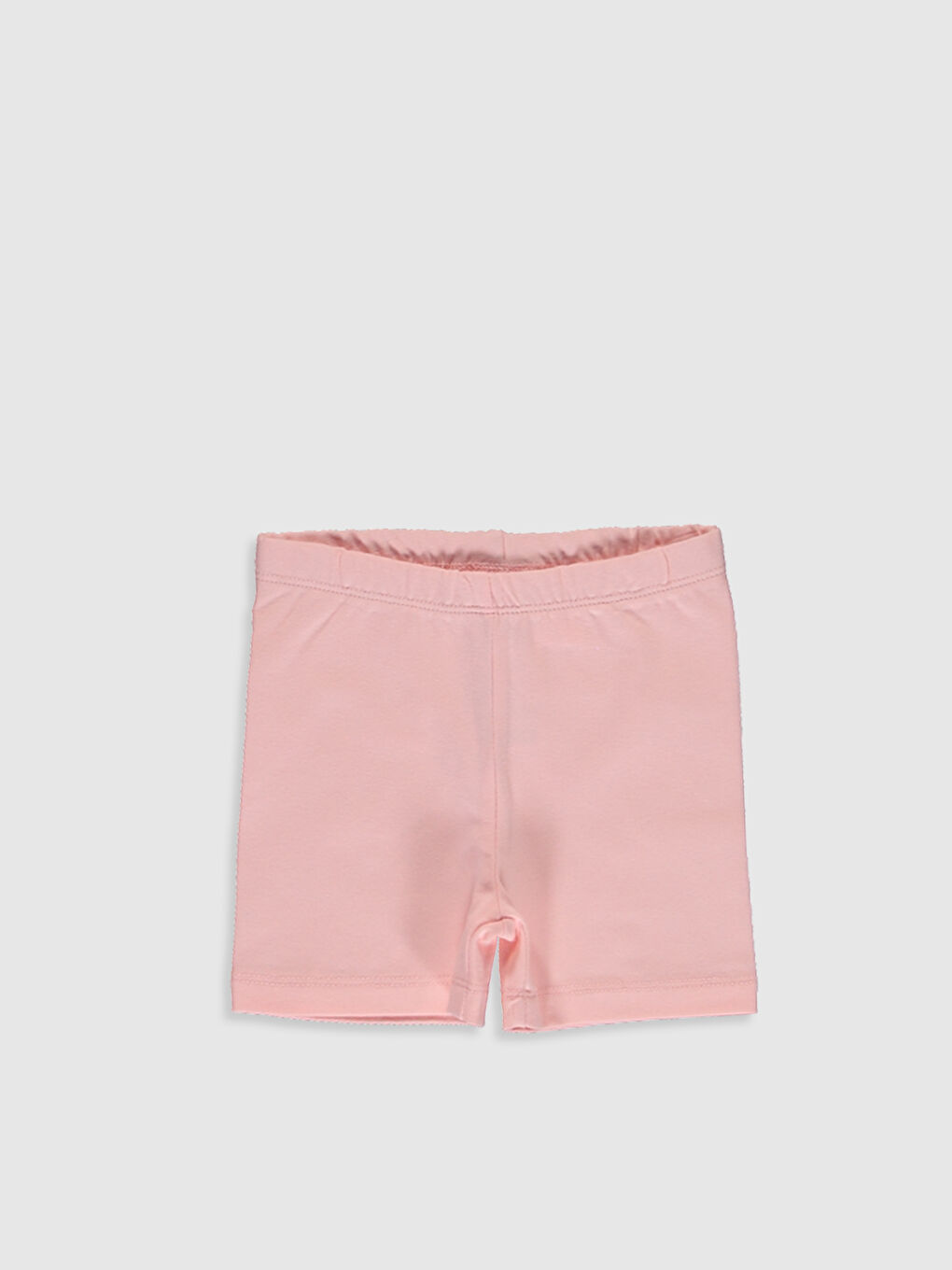 Shorts Bébé Fille Basiques en Coton à Taille Élastique Lot de 2-3