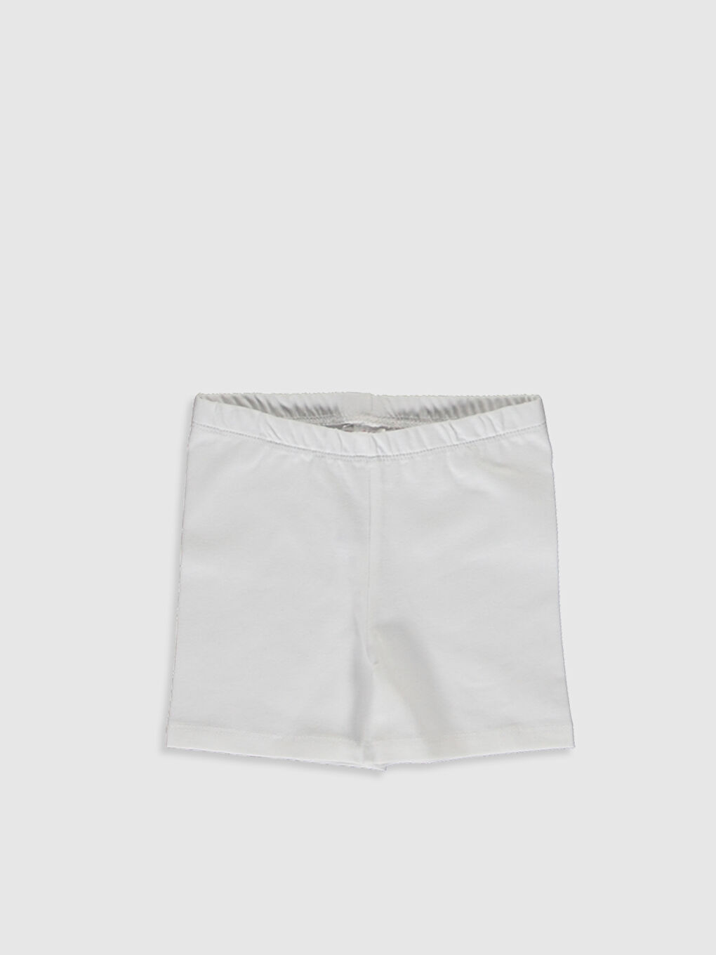Shorts Bébé Fille Basiques en Coton à Taille Élastique Lot de 2-4