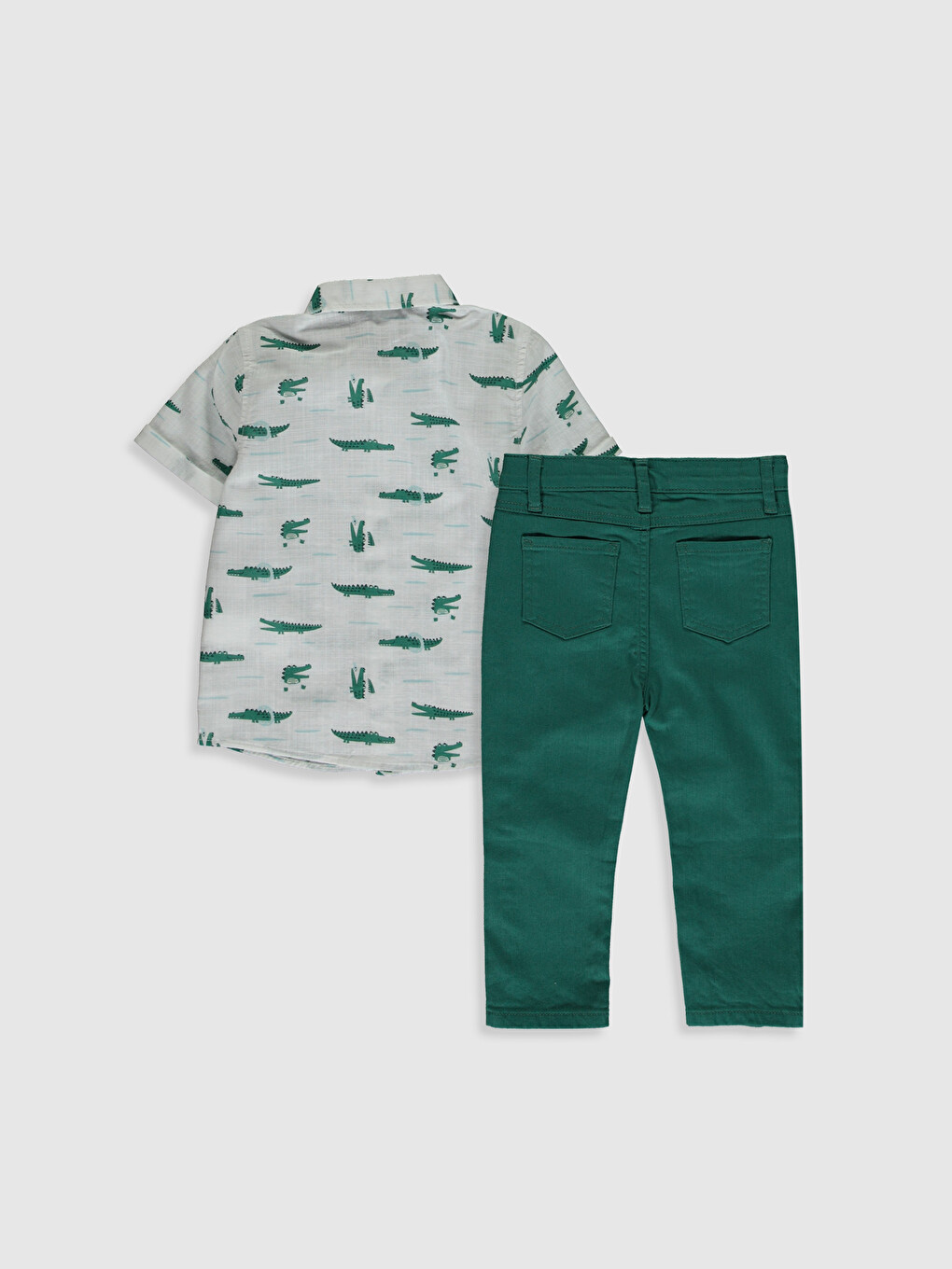 Short Sleeved Baby Boy Suit-1