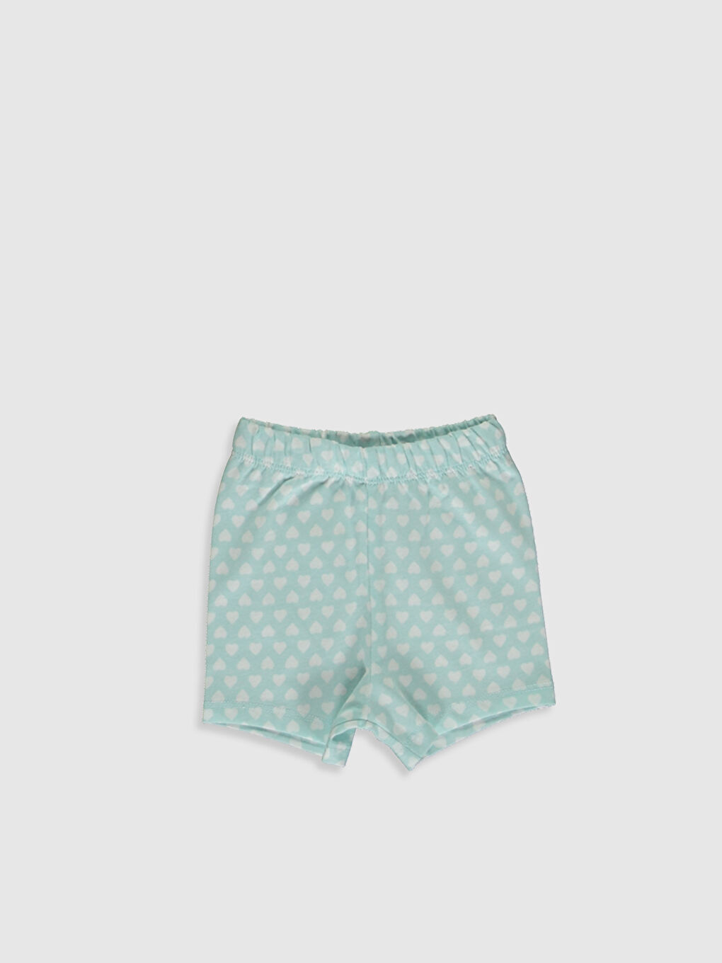 Crew Neck Sleeveless Printed Baby Girl Pyjamas Set-3