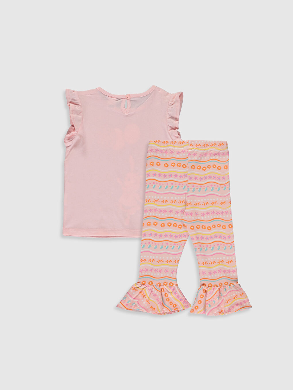 Baby-Mädchen ROSA Set-1