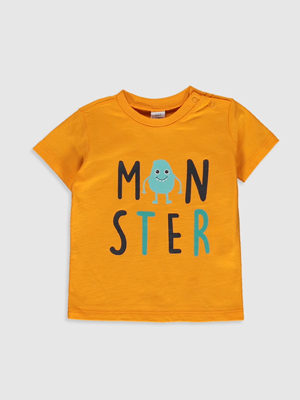 Crew Neck Printed Baby Boy Pajamas Set 3 Pieces-2