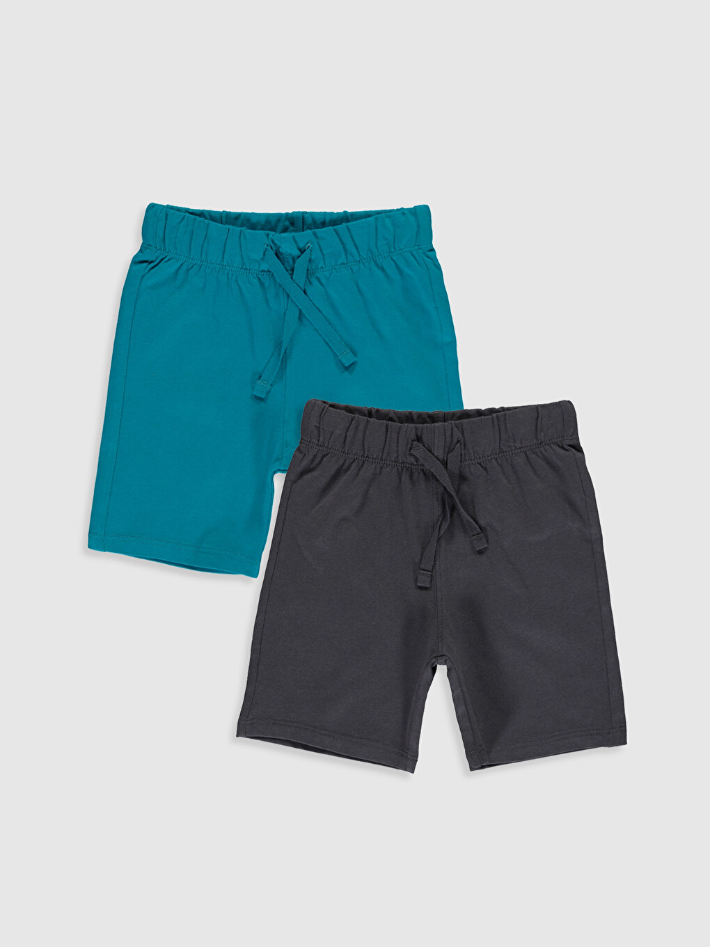 Elasticated Waist Baby Boys' Shorts 2 Pack
