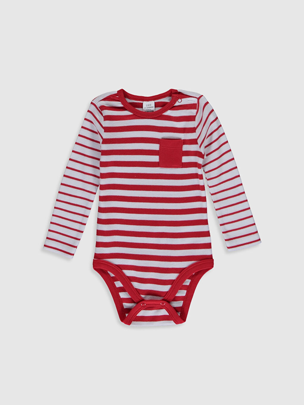 Боди с круглым вырезом и длинным рукавом с принтом для малыша мальчика с заклепками, 2 упаковки-2