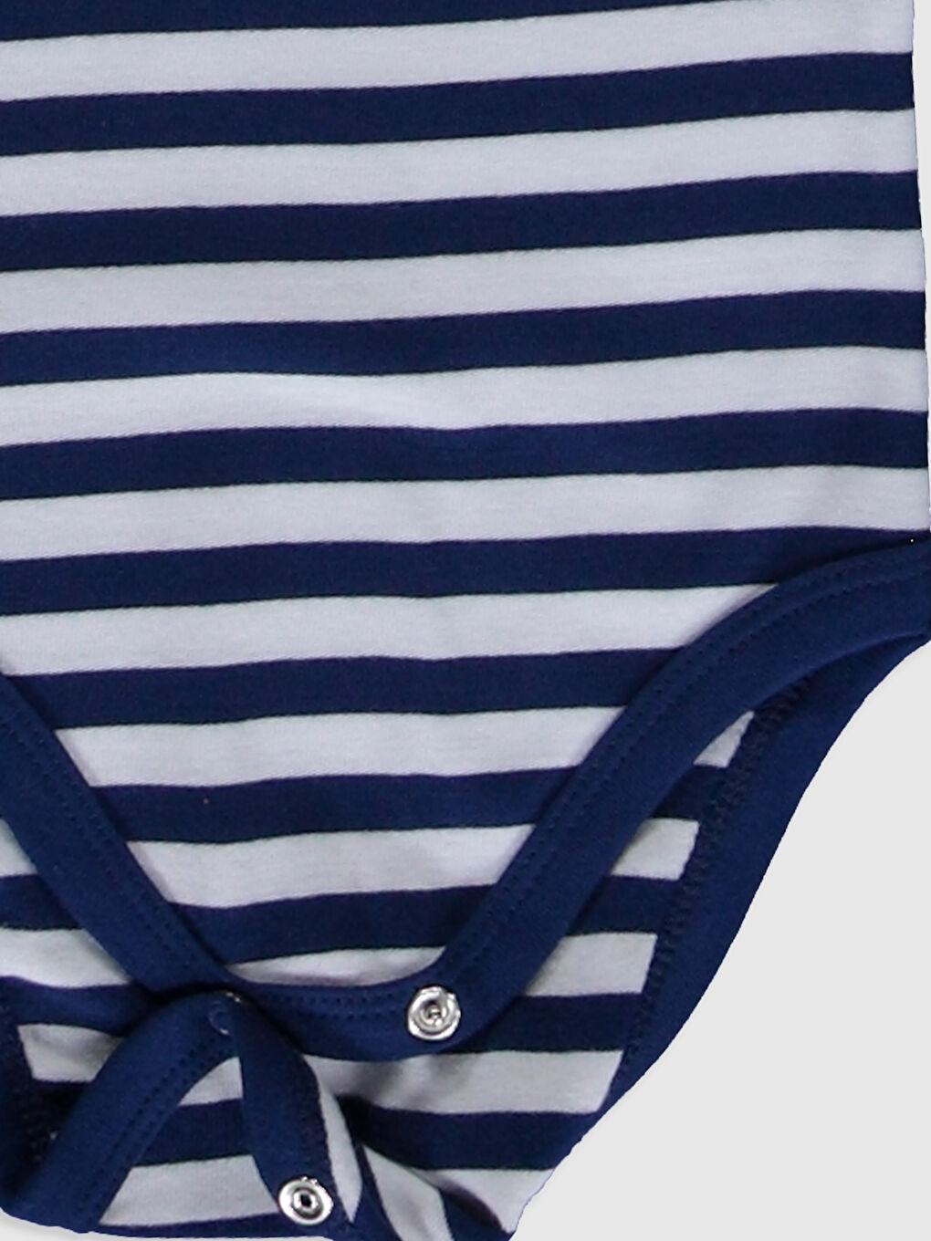 Боди с круглым вырезом и длинным рукавом с принтом для малыша мальчика с заклепками, 2 упаковки-5