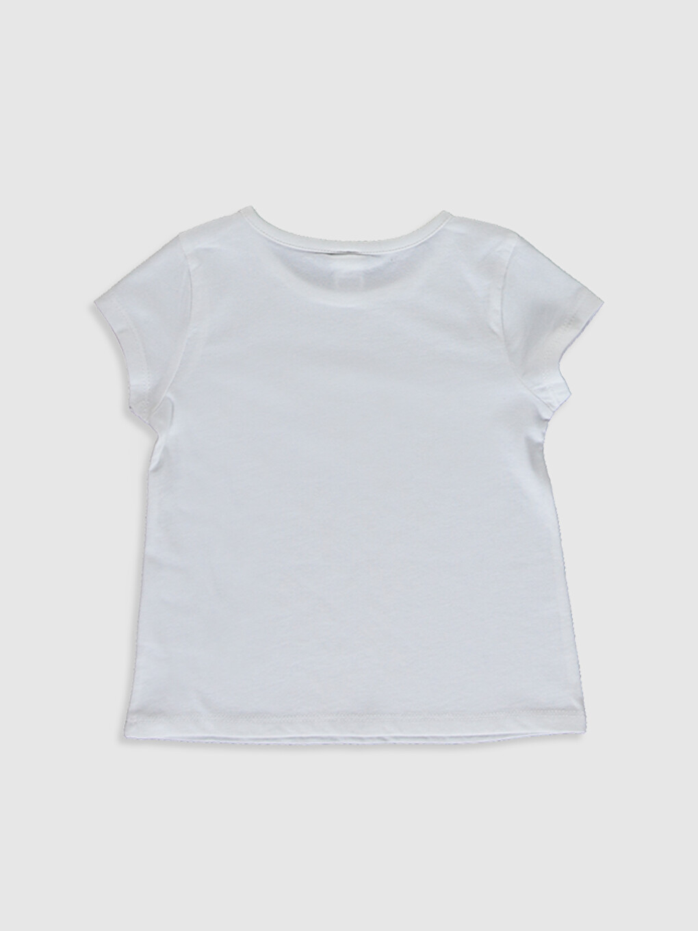 Vajzë E Vogël Ngjyre Pana T-shirt-1
